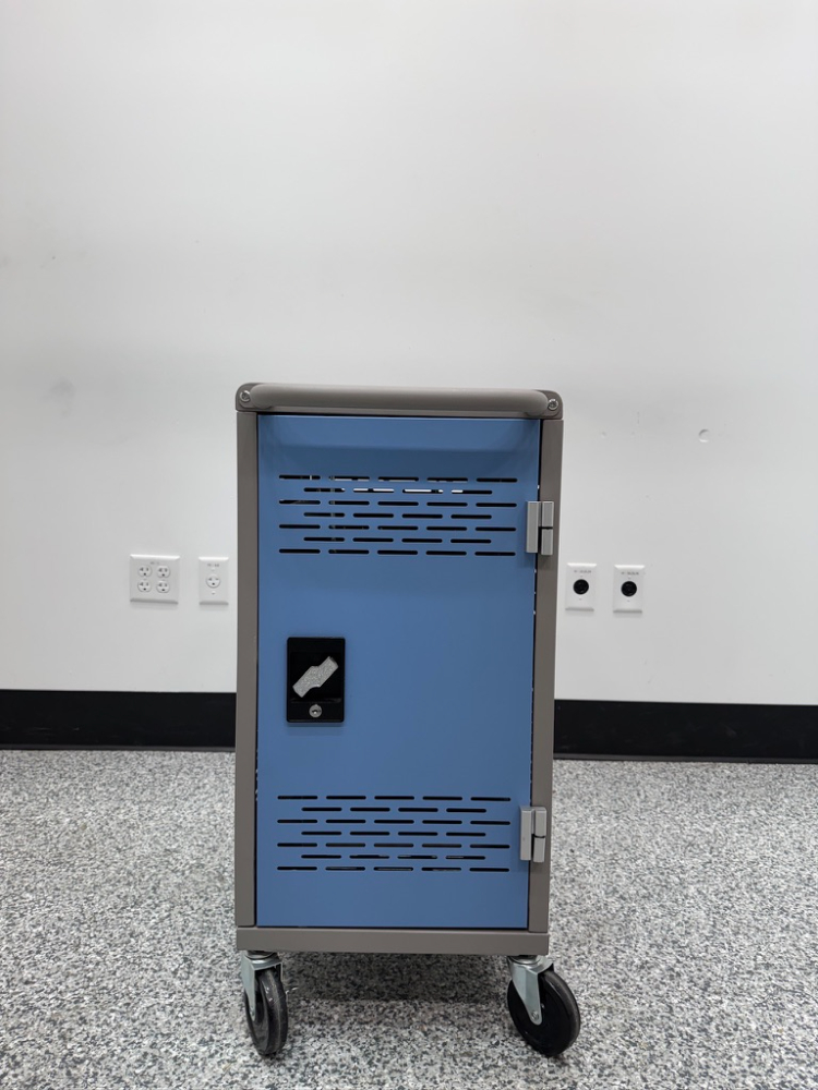 Image of Fully Assembled 20 Device Chromebook Charging Station